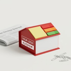 House-Shaped Notepad
