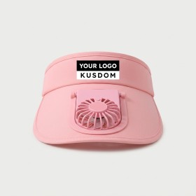 Fan-Equipped Sunshade Hat