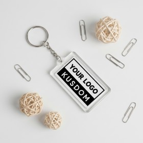 Double-Sided Personalized Keychain