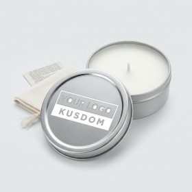 Lemon Basil Metal Can Scented Candle