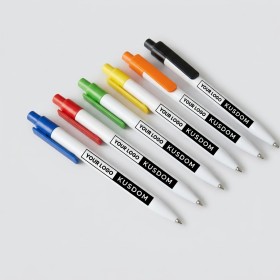 Candy Color Push Button Ballpoint Pen