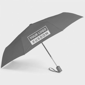 Automatic Folding Business Umbrella - 43 Inch Arc Design