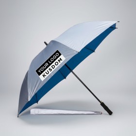 高爾夫防紫外線銀色雨傘