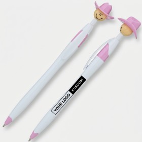 牛仔女孩造型文具筆