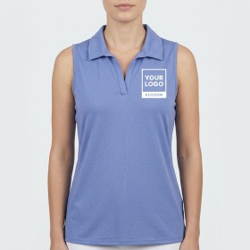 女士運動無袖Polo衫