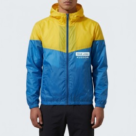Bicolor Fashion Windbreaker