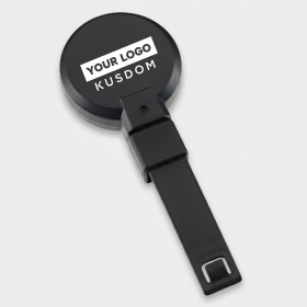 Circular Retractable Badge Holder
