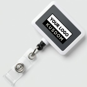 Antibacterial Retractable ID Holder