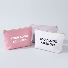Custom Canvas Beauty Bag