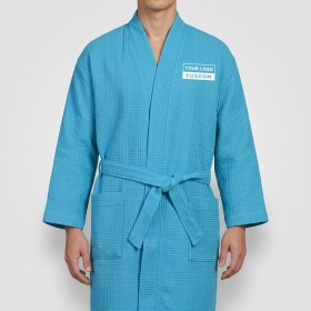 Chic Hip-Length Bathrobe - Multiple Colors Available
