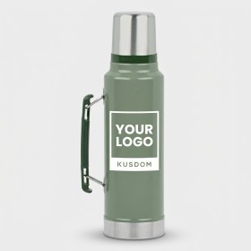 Eco-Friendly Double-Layer Insulated Bottle - 48 oz