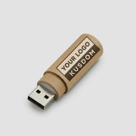Eco-Friendly Paper Tube USB Flash Drive