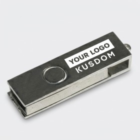3D Rotating Metal USB Drive