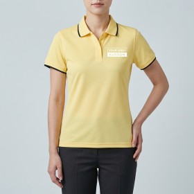 女款時尚條紋棉質Polo衫