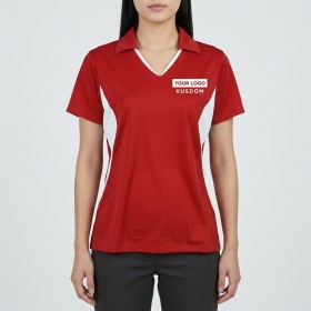 女士運動排汗POLO衫