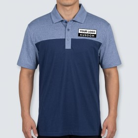 Color Block Refreshing Polo Shirt