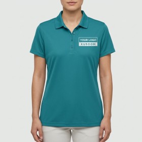 High-Performance Women's Stretch Polo Shirt
