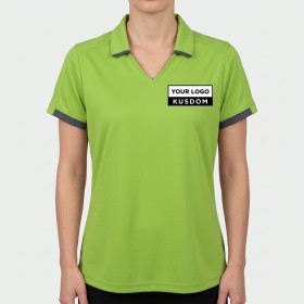 女士高性能休閒Polo衫