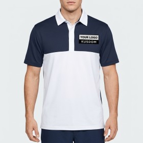 專業運動休閒色塊Polo衫 - 定製款