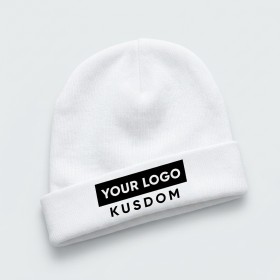 Adjustable Baby Headwear - White