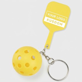 Golf Ball Shaped Keychain