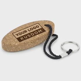 Eco-Friendly Cork Keychain