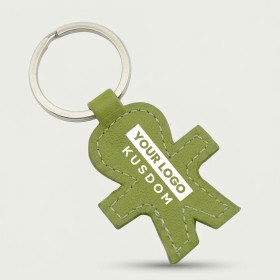 Celestial Animal Leather Keychain