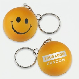 Mood Color Changing Smile Keychain