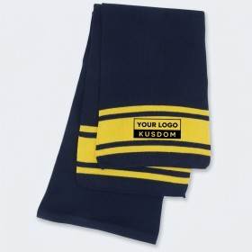Fashion Striped Knit Scarf