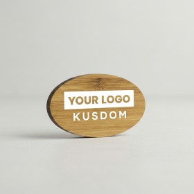Eco-Friendly Bamboo Name Tag