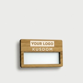 Eco-Friendly Bamboo Name Tag