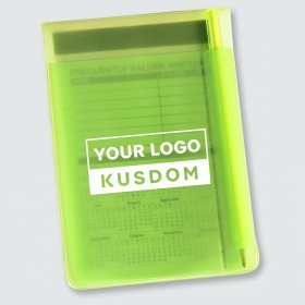 Transparent Portable Notebook with Pen