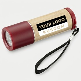 可持續LED竹製手電筒