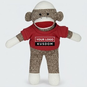 Cute Knitted Monkey Plush Toy