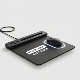 Wireless Charging Office Mouse Pad