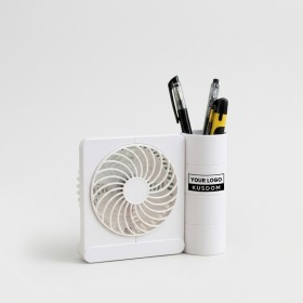 Custom Light-Up Logo Fan Pen Holder