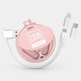 3-in-1 Makeup Mirror Data Cable