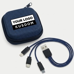Multi-Functional Textured Charging Cable Set