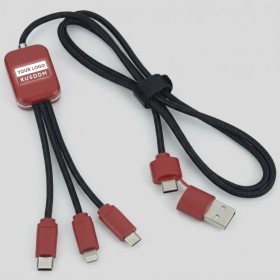 Illuminated Logo Charging Data Cable
