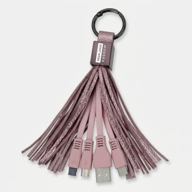 Stylish Streamlined Charging Cable Keychain