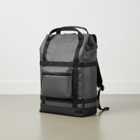Compact Eco-Friendly Notebook Backpack