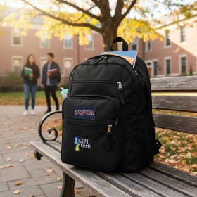 Eco-Friendly Large Capacity Student Backpack - Embroidered Version