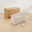 Eco-Friendly Three-Tier Lunch Box