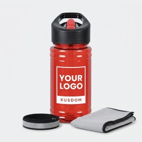 Dual-Color Eco-Friendly Straw Water Bottle