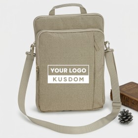Eco-Friendly Business Laptop Bag - Embroidered Version