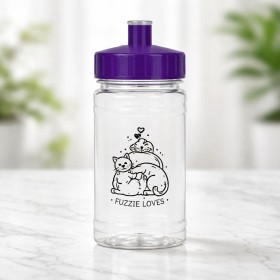 Clear Sports Bottle - 16 oz