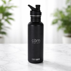 Classic Stainless Steel Sports Bottle - Engraved Customization