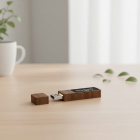 Luxury Wooden LED USB
