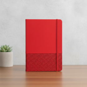 High-End PU Leather A5 Business Notebook