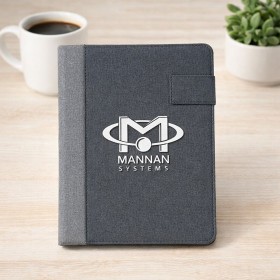 Eco-Friendly Wireless Charging Business Notebook